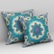 Edge Collections - 18" x 18" - Multicolor - Colorful Geometric Throw Pillow - 1 Piece